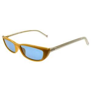 GUESS x J Balvin GU8210 39V Women's Sunglasses Cat Eye 57-16-140 Yellow / Blue